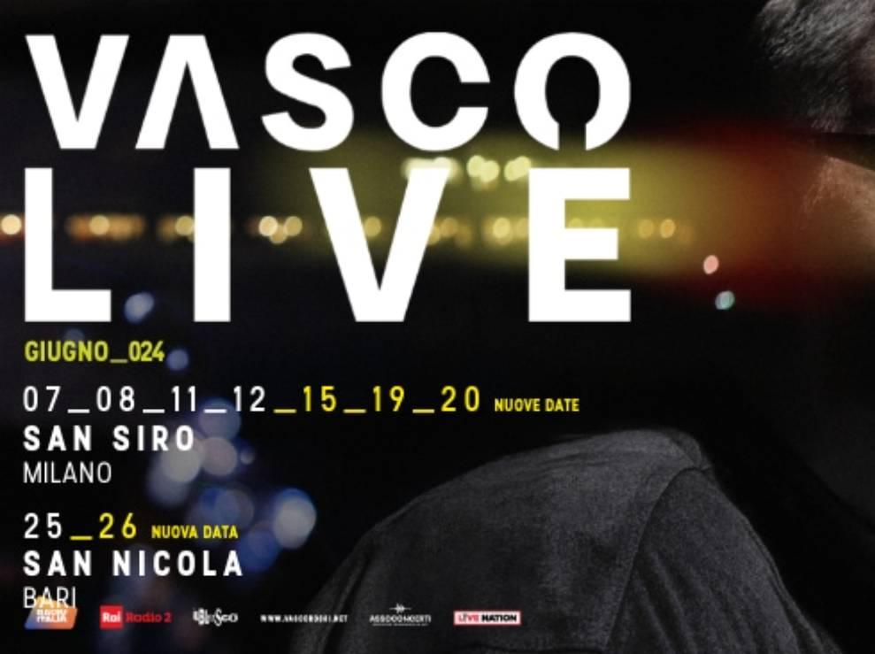 Vasco Live San Siro 2024 solo pullman A/R