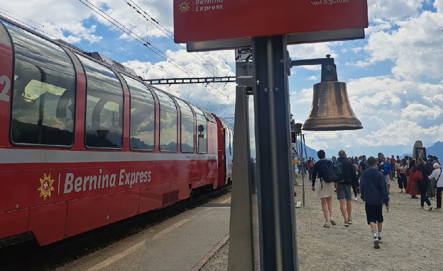 Lago di Como, Bernina Express e Saint Moritz