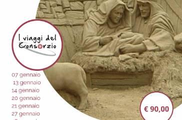 I Presepi di sabbia di Jesolo con pranzo di pesce 07/01/24
